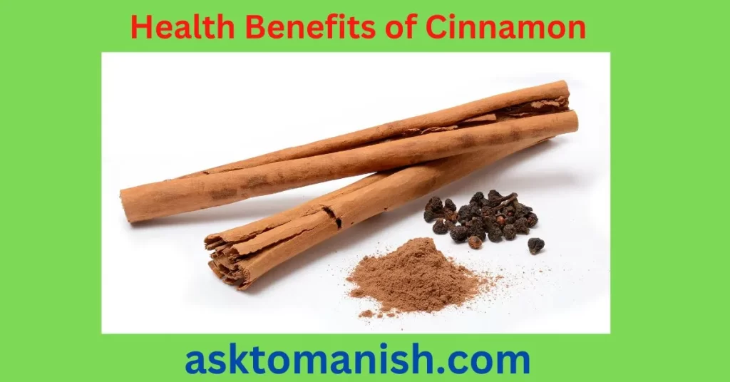 health benefits of cinnamon