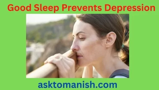 good sleep prevents depression